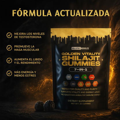 Shilajit Gummies™ | Mas energia, menos estres y lo mejor,100% sin azucares ni quimicos