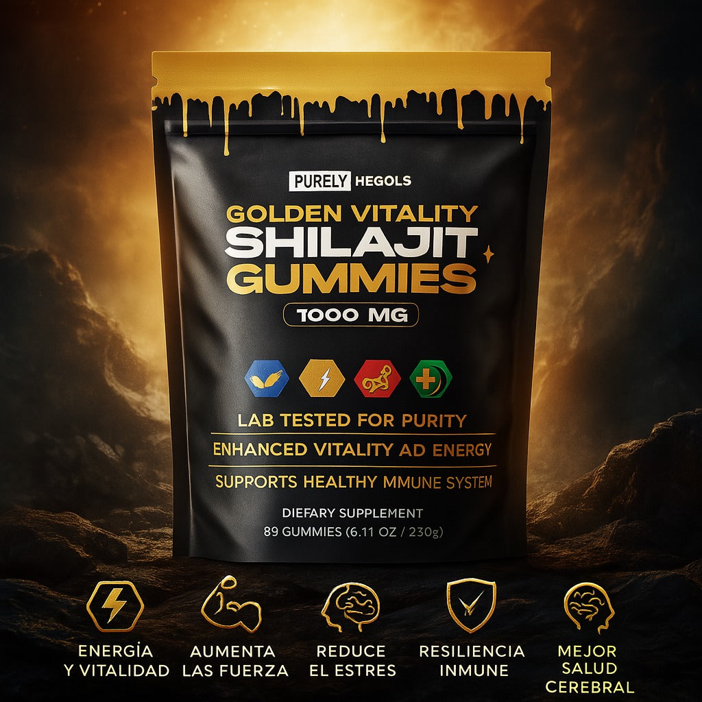 Shilajit Gummies™ | Mas energia, menos estres y lo mejor,100% sin azucares ni quimicos